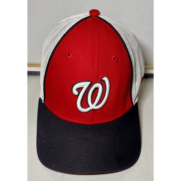 Washington Nationals New Era Fitted 39THIRTY Mesh Trucker Hat Large/Extra Large - Picture 1 of 8